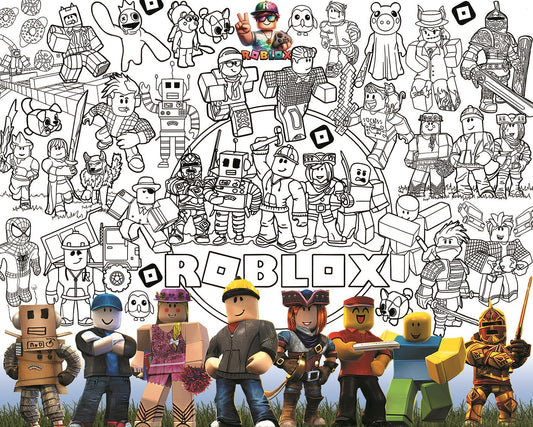 Cybermans | RIESIGE Malvorlage 120 х 150 cm