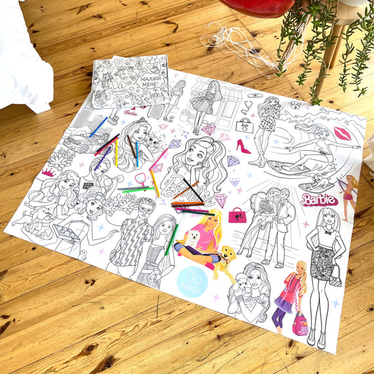 Puppen | RIESIGE Malvorlage 120 х 150 cm