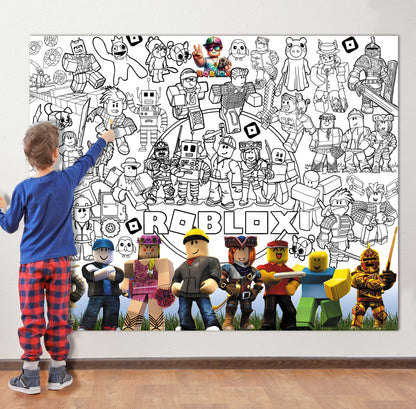 Cybermans | RIESIGE Malvorlage 120 х 150 cm